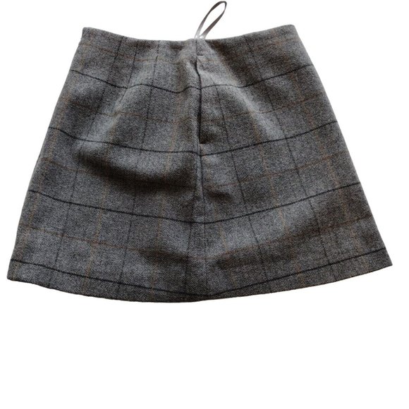 Uniqlo Skirt Womens 2 Mini Pockets Wool Blend Lined - Picture 16 of 16